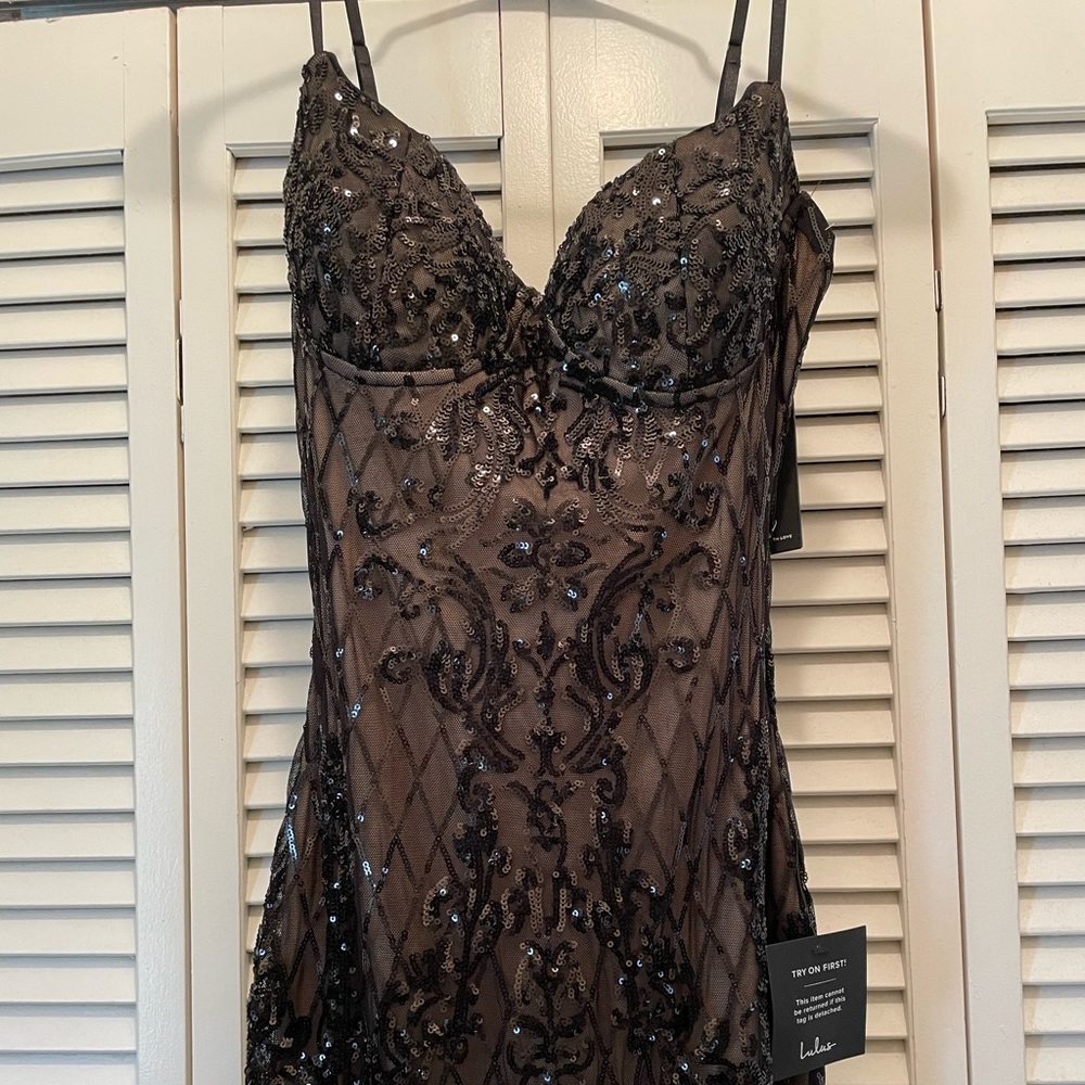 Brand New Lulus Bring the Wow Sequin Bodycon Dress